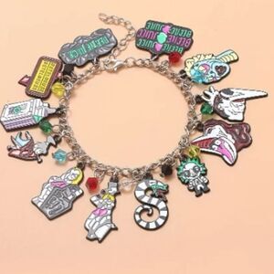 Beetlejuice Charm Bracelet